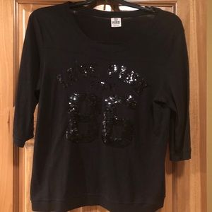 PINK t shirt with bling